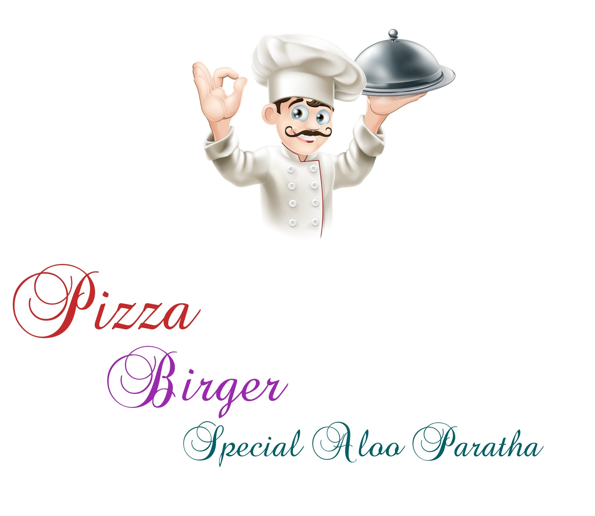 K G M Pizza, Burger and Aloo Paratha logo